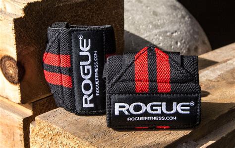 Rogue Wrist Wraps Black/Red – Total Fitness USA