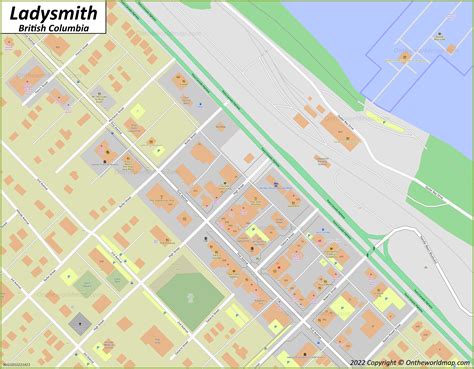 Ladysmith Map | British Columbia, Canada | Detailed Maps of Ladysmith