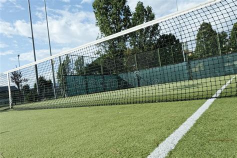 Green tennis court stock image. Image of hairy, bright - 50130929