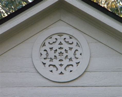 Decorative gable vent - Oxford, MS | Gable vents, Gable decorations, Exterior house colors