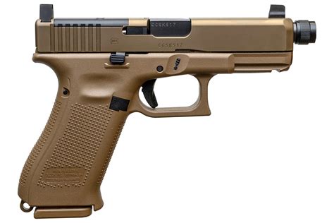 Glock 19X MOS 9mm Pistol with Threaded Barrel and Coyote Tan Finish | Sportsman's Outdoor Superstore