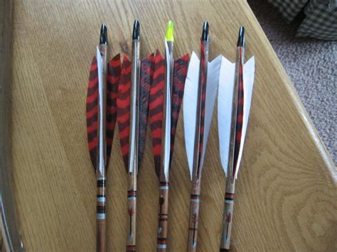 New arrows with "Traditional Cut" feathers! | Archery Talk Forum