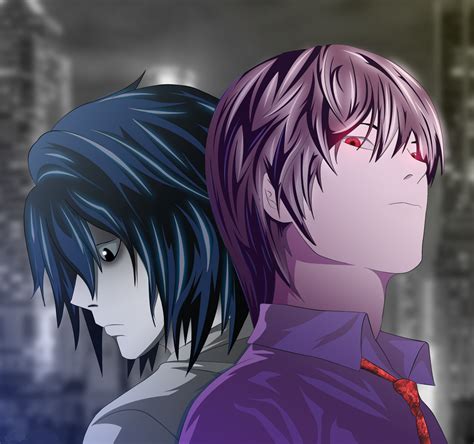 L Lawliet and Light Yagami | Death Note | Death note, Anime y Chicos guapos