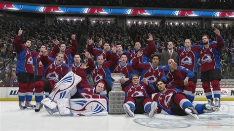 NHL 14 - Colorado Avalanche Stanley Cup Championship Celebration ...