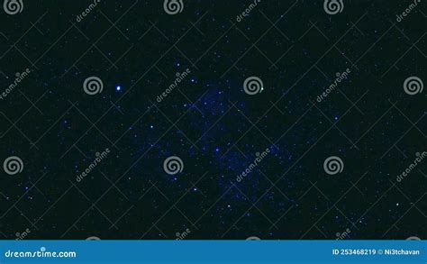 Stars and Blue Nebula in Space. Stock Video - Video of field, fantasy ...