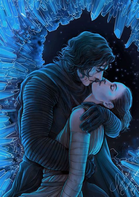 Pin by Fantasy on LOVE & PAREJAS | Star wars art, Rey star wars, Star wars love