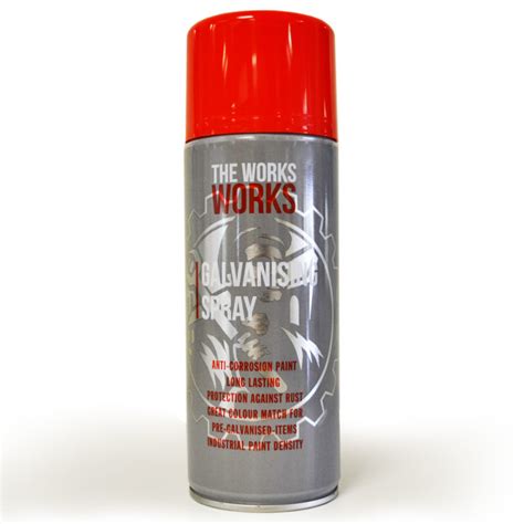 The Works Galvanising Anti-Corrosion Paint 400ml | Metal Fabrication ...