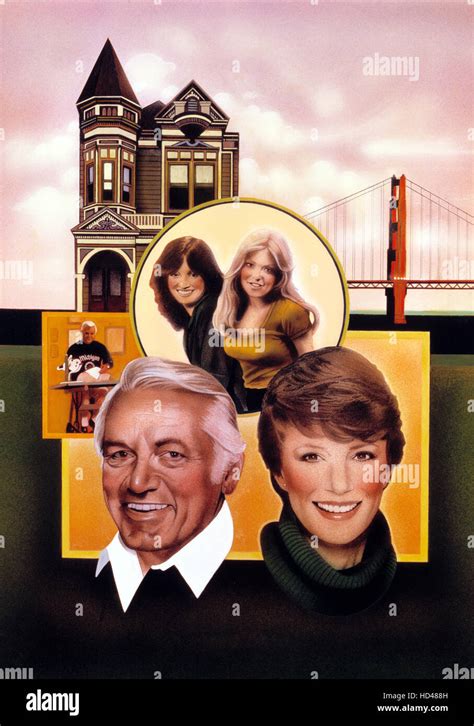 TOO CLOSE FOR COMFORT, Ted Knight, Deborah Van Valkenburgh, Lydia Cornell, Nancy Dussault ...