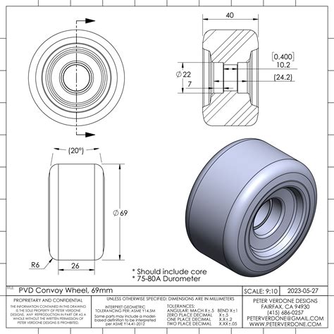 Performance Skate Wheels | Peter Verdone Designs