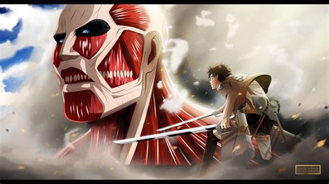 Download Colossal Titan Bertolt Hoover Eren Yeager Anime Attack On ...