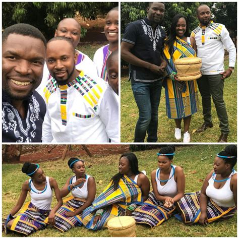 Clipkulture | Bride, Groom and Bridesmaids In Venda Traditional Wedding ...