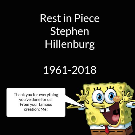 [Tribute]: Stephen Hillenburg by Alex-GamerBro on DeviantArt