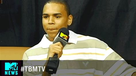 Chris Brown at His First VMA in 2005 | #TBMTV - YouTube