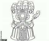 Infinity Gauntlet Free Coloring Pages sketch template