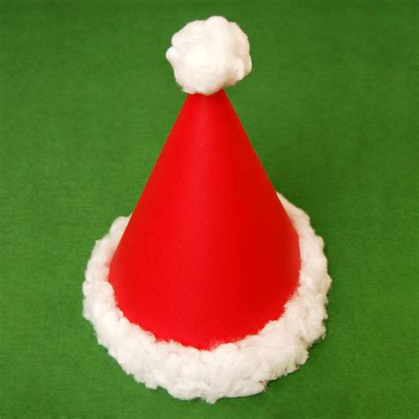 Santa Cone Hat | Kids' Crafts | Fun Craft Ideas | FirstPalette.com