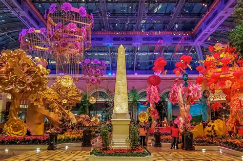 Lobby Ceiling Bellagio Las Vegas | Shelly Lighting