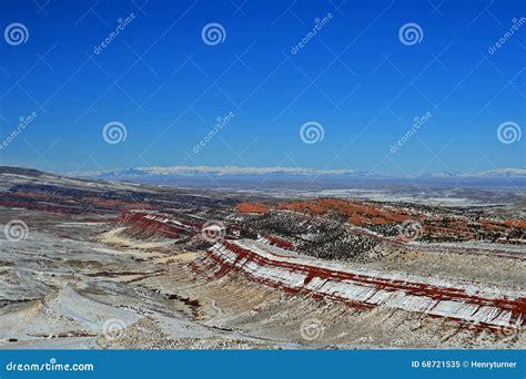 Red Canyon Wildlife Habitat Management Area Outside Lander WY Stock ...