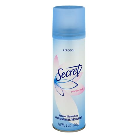 Secret Deodorant Anti-Perspirant Powder Fresh Spray 6oz Can | Garden Grocer