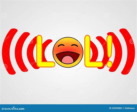 Laugh Out Loud stock vector. Illustration of laughter - 22095882