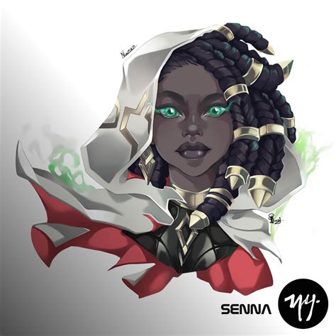 [Senna] League of Legends by NovaYin on DeviantArt | Lendas, Arte de fã, Desenhos