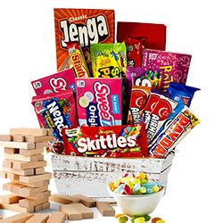 Candy Gift Baskets - Retro Candy Baskets