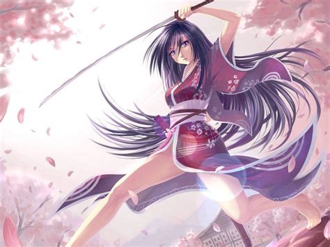 Ninja Girl Anime Art Wallpapers - Top Free Ninja Girl Anime Art Backgrounds - WallpaperAccess