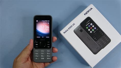 Nokia 6300 4G Light Charcoal color unboxing - YouTube