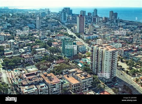 Aerial view of Havana, Cuba Stock Photo - Alamy