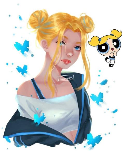 Bubbles | Chicas superpoderosas, Chica arte digital, Dibujos animados ...