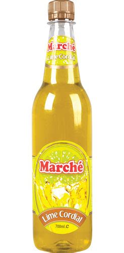 Marché Lime Cordial Drink » Mix it or Drink it on its Own!