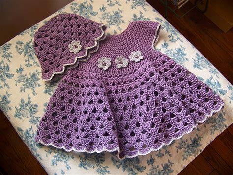 Free Baby Girl Toddler Crochet Dress Patterns from Worsted Weight Yarn or Wool | HubPages