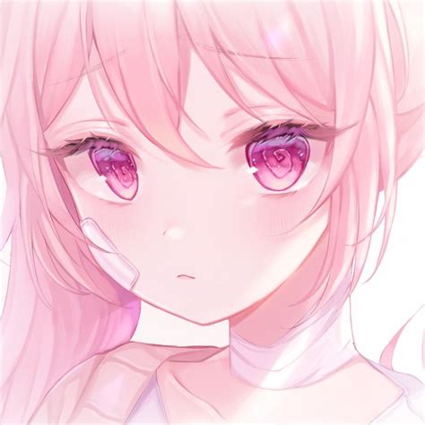 Pink Aesthetic Anime PFP Girl