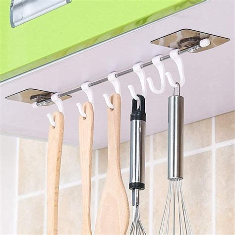 Self Adhesive Kitchen Accessories Items Organizer/Kitchen Rack Stand ...