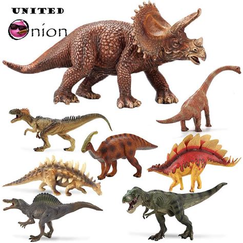 Jumbo Realistic Simulation 3D Dinosaur Figures Toy Models Vinyl Kids ...