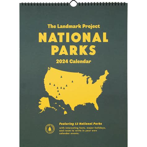 2024 National park Calendar – US Park Pass