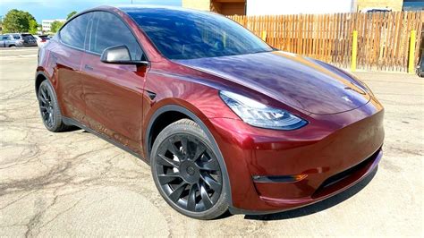 Candy Red Tesla Model Y! (Part 2) - YouTube