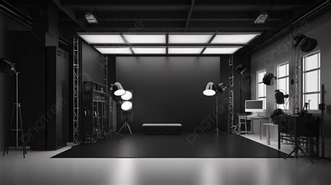 Black Photography Studio A Stunning 3d Render Background, Studio Light, Empty Stage, Black Stage ...