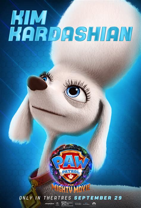 New “PAW Patrol: The Mighty Movie” Character Posters: Kim Kardashian ...