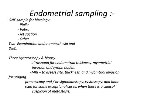 PPT - Endometrial carcinoma PowerPoint Presentation - ID:303808