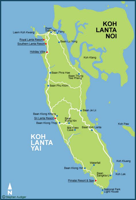 One month away- Koh Lanta Map - Krabi Maps | Krabi map, Krabi, Thailand ...