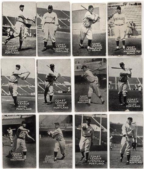 1931 Zeenut Pacific Coast League Baseball Cards (113)