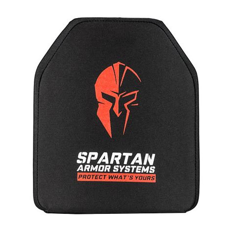 Spartan Level IV Multi Hit Rifle Ceramic Armor Plates- Set of 2 ...