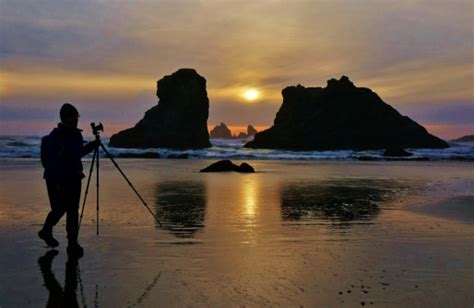 Beautiful Bandon Beach on the Oregon Coast