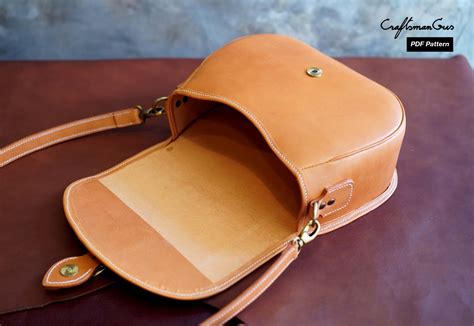 Saddle Bag Pattern – Leather Bag Pattern