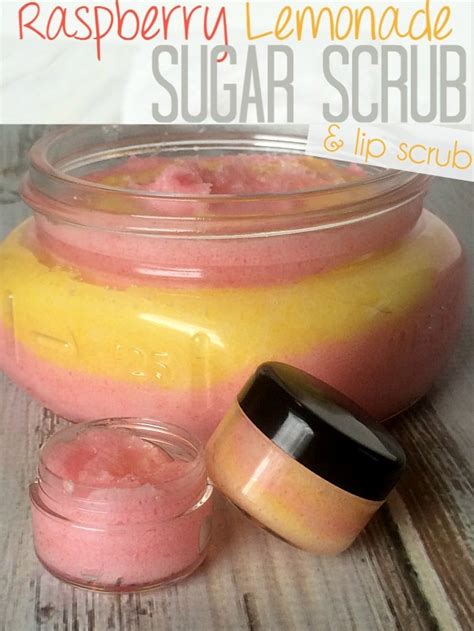 Raspberry Lemonade Sugar Scrub – Moments With Mandi