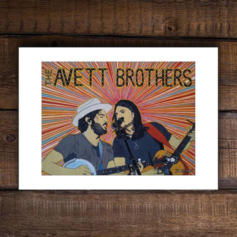 Avett Brothers - Etsy