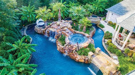 Lazy Rivers Bring the Resort to the Backyard - Luxury Pools + Outdoor ...