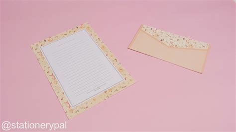 Letter Paper With Envelope - Orange – Stationery Pal