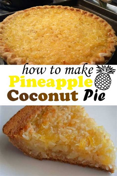 Pineapple Coconut Pie for a Tropical and Tasty Sweet Treat - The Budget ...