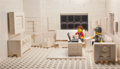 Lego Challenge #28: Build a model of an interior space - Tom Alphin